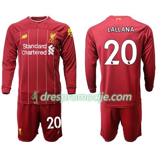 Liverpool Dres Lallana 20 Dječji Domaći 2019/2020 Dugim Rukavima Liverpool Dres Lallana 20 Dječji Domaći 2019/2020 Dugim Rukavima